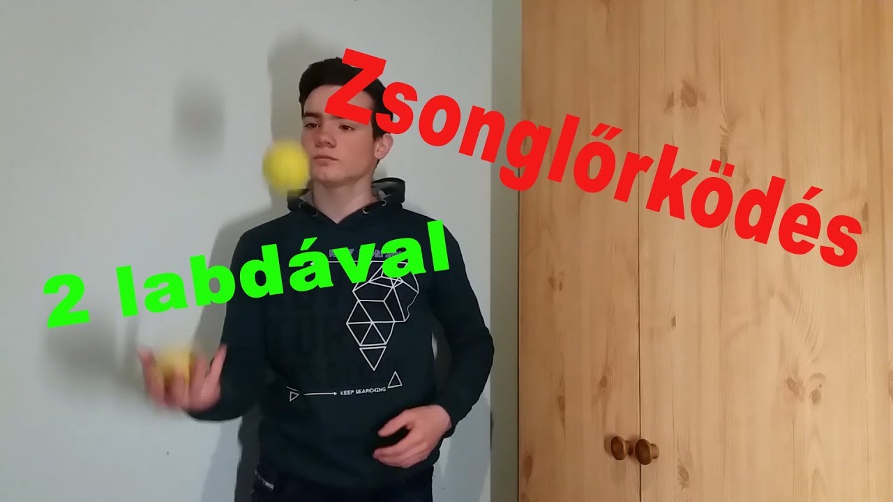 Tanulj Meg Zsonglőrködni 2 Labdával | Zsonglőrködés 2 Labdával