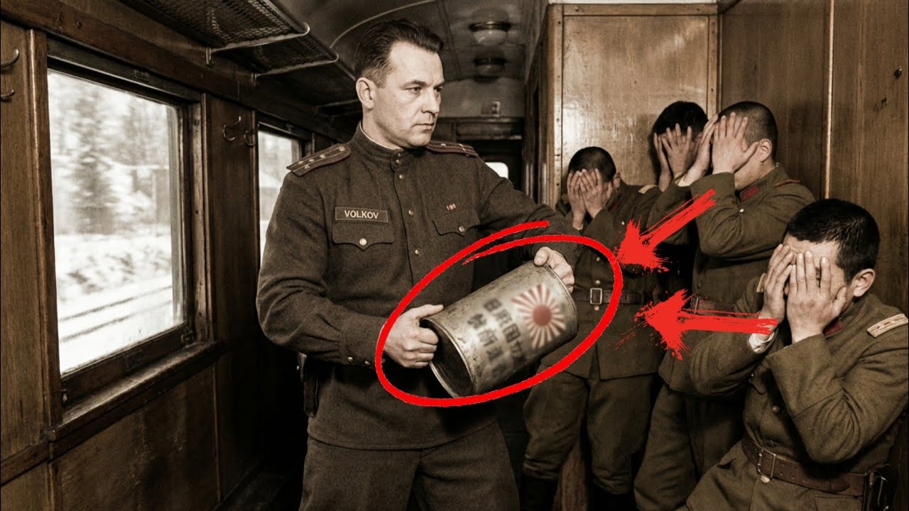 ЯПОНСКИЙ ГЕНЕРАЛ ПОСЕДЕЛ ОТ УЖАСА! Советский майор открыл «КОТЕЙНЕР» прямо в вагоне...