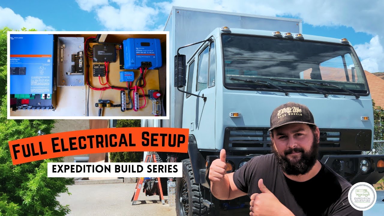 Building The Ultimate Expedition Truck With A Complete OFF-GRID Electrical System!