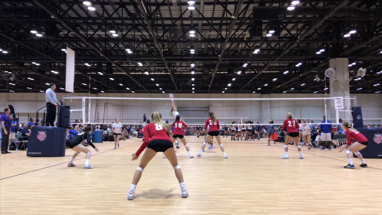 Chloe Rutledge (class of 2019) Libero #13 June 2017 AAU defense highlights