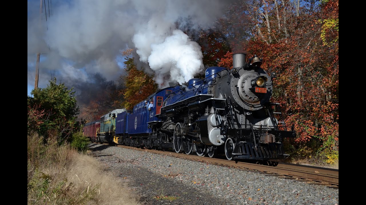 (HD) Reading and Northern 425: Autumn Leaf Excursions 2015 Part 2