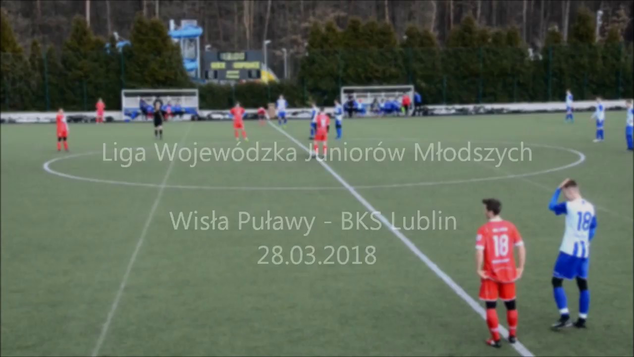 Mecz Juniorów młodszych Wisła Puławy - BKS Lublin