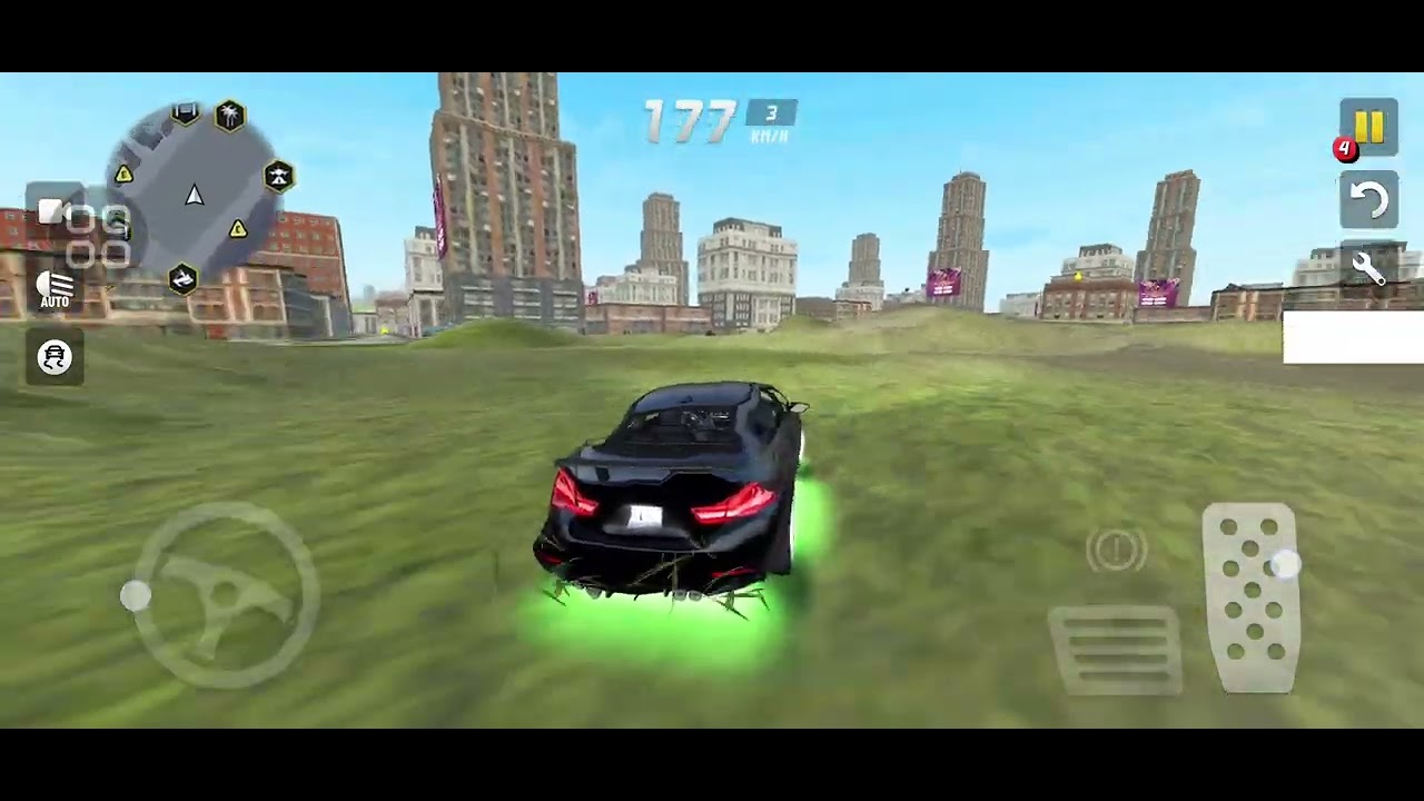BMW exterme car driving #youtube #game video 