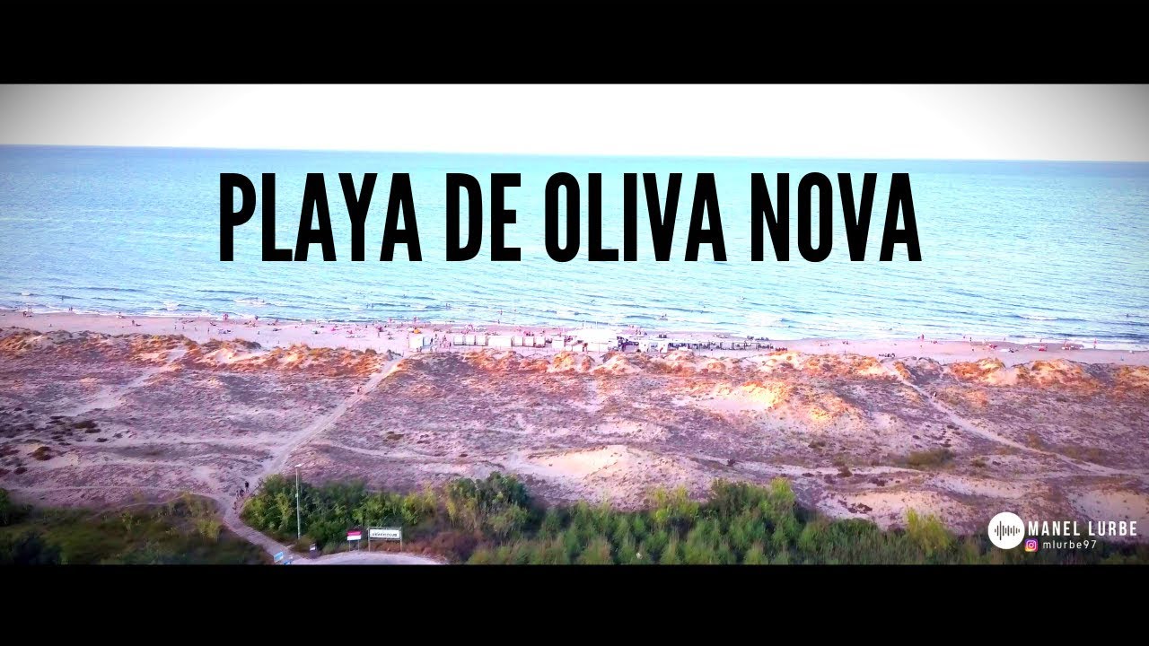 #DESDEELAIRE - Playa de Oliva Nova 4K