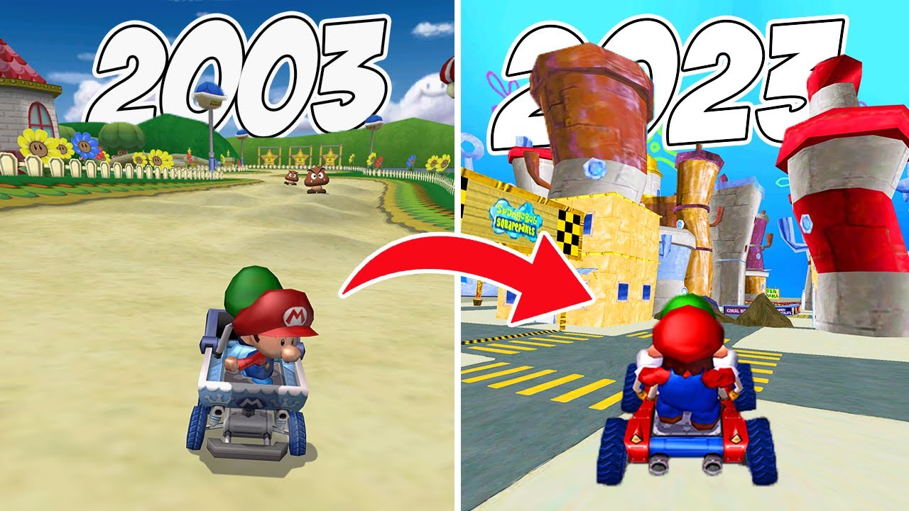 What Mario Kart Double Dash looks like 20 years later!