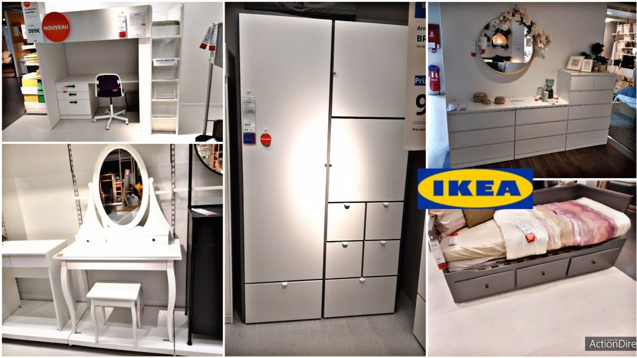 IKEA😱NOUVEAUTÉS,ARMOIRE,TOUT LES LITS 1PLACE,COIFFEUSE,MEUBLES RANGEMENTS,COMMODE 07.01.21 #IKEA
