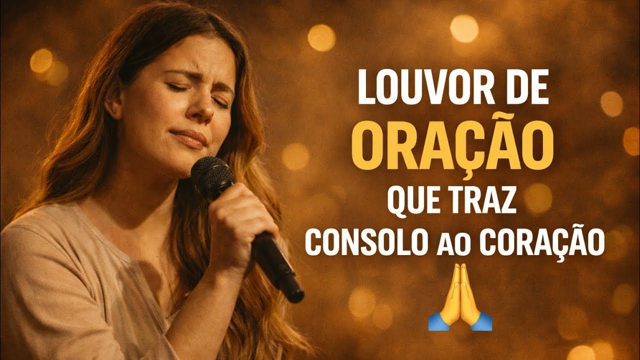 Louvor Que Acalma o Coração ❤️  Oração Poderosa #adoracao #louvor #gospel 