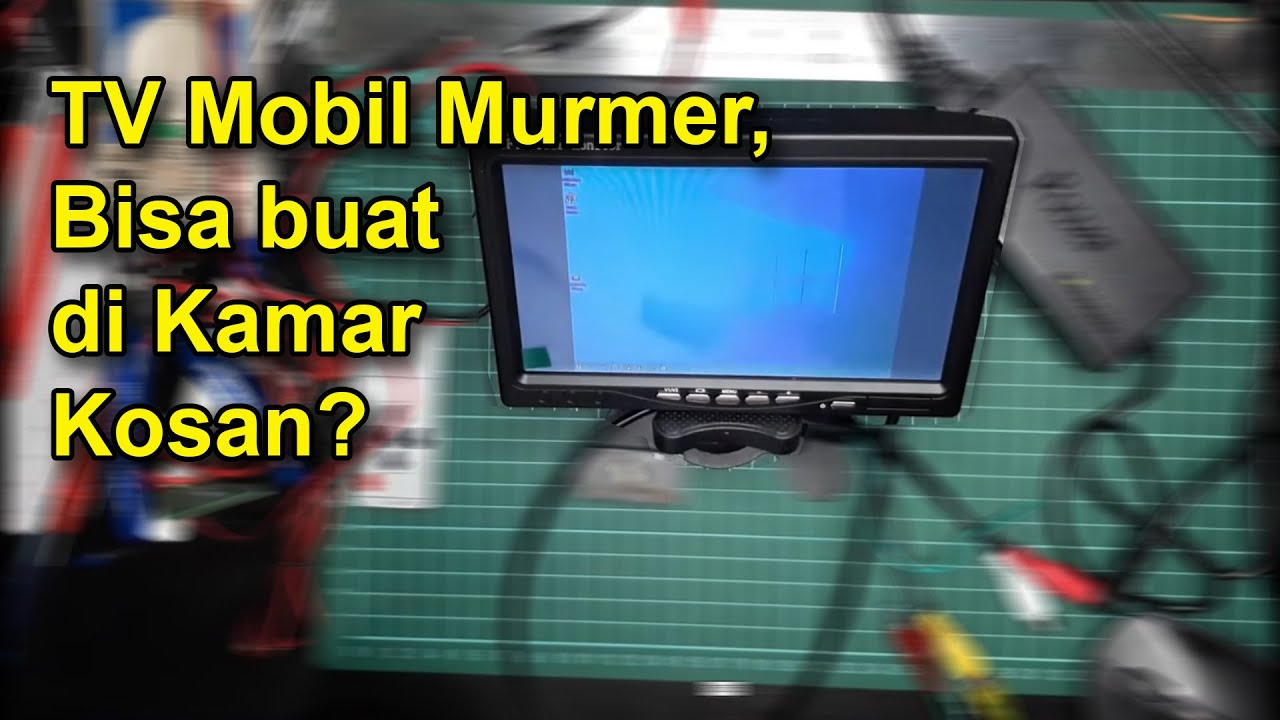 Review TV Mobil 7 Inchi Murah Meriah Ngga Harus Pasang Di Mobil