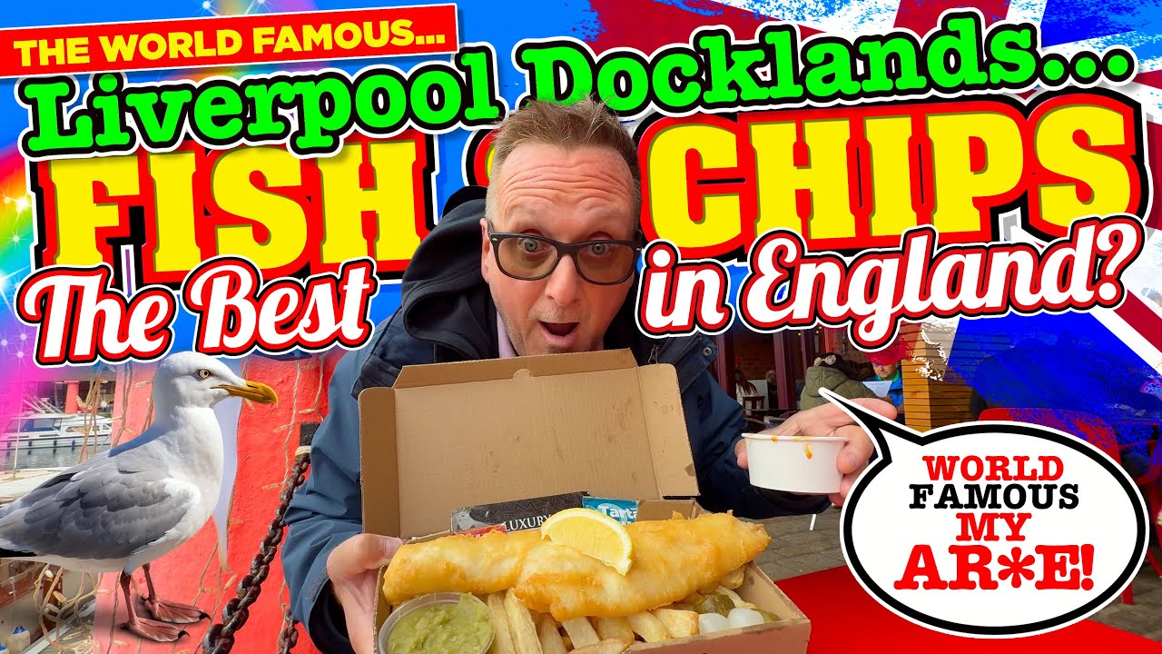 The LIVERPOOL DOCKLANDS Fish & Chip Shop. ALLEGEDLY The BEST in ENGLAND! Are they? Let's find out...
