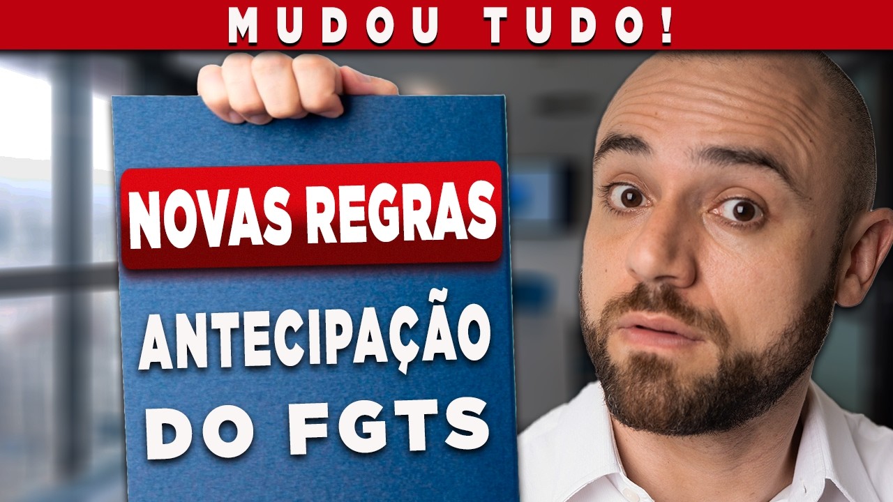 O FGTS MUDOU! Como sacar com as NOVAS REGRAS do SAQUE ANIVERS&Aacute;RIO do FGTS