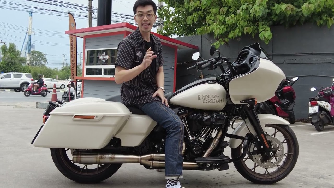 Roadglide™️ST เจอฟ้ารุน FahrunnPerformanceExhaust  โคตรเดือด ราคาไม่ถึง29k คอบอม ❤️‍🔥 #1stHDpattaya