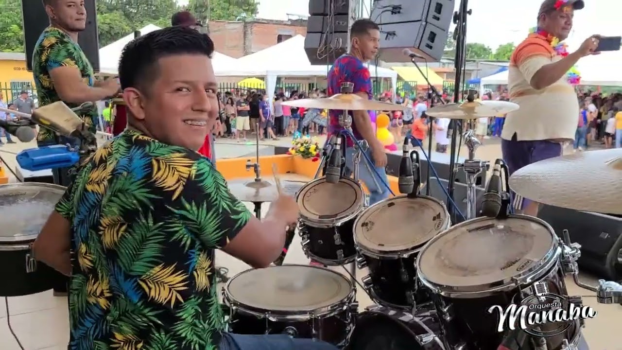 ORQUESTA MANABA MOSAICO CARNAVALERO ( DRA)  2022 EN VIVO