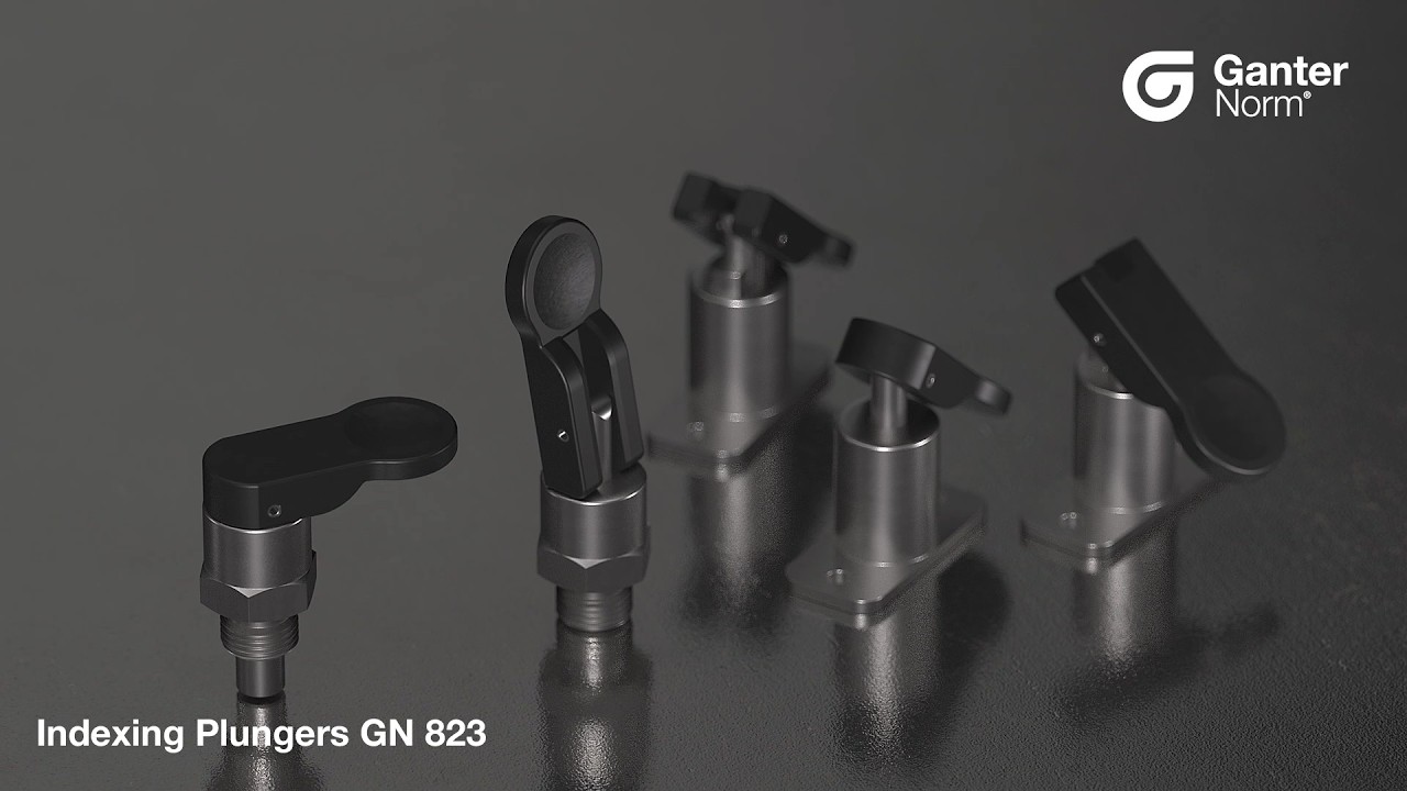 GN 823 Indexing Plungers with Operating Lever – Fast, Secure, and Flexible Locking