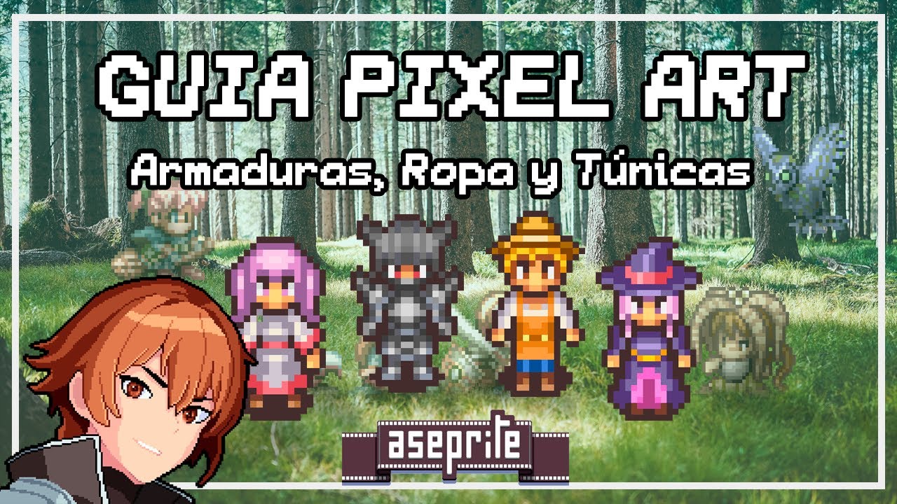🖌️GUIA PIXEL ART #18 - Armaduras, Ropa y Túnicas
