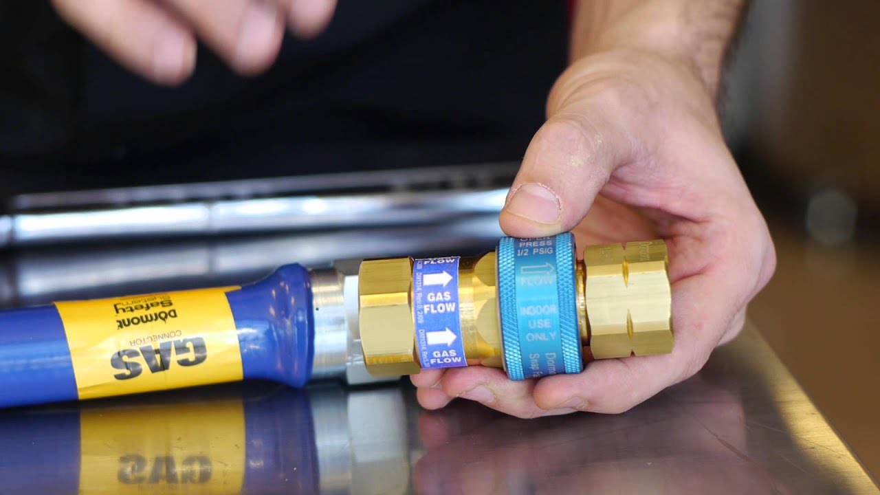 How to Install a Dormont Gas Hose 2