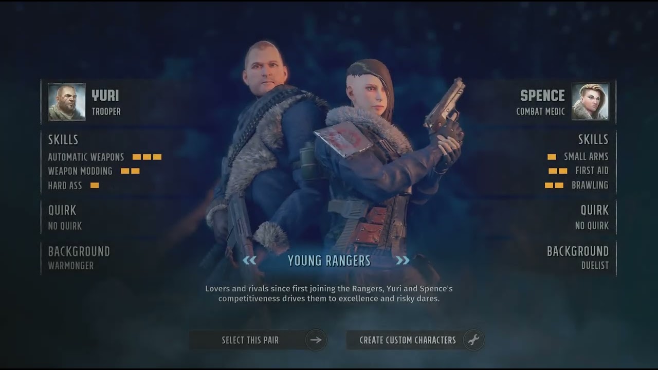 Wasteland 3 - Start game glitch