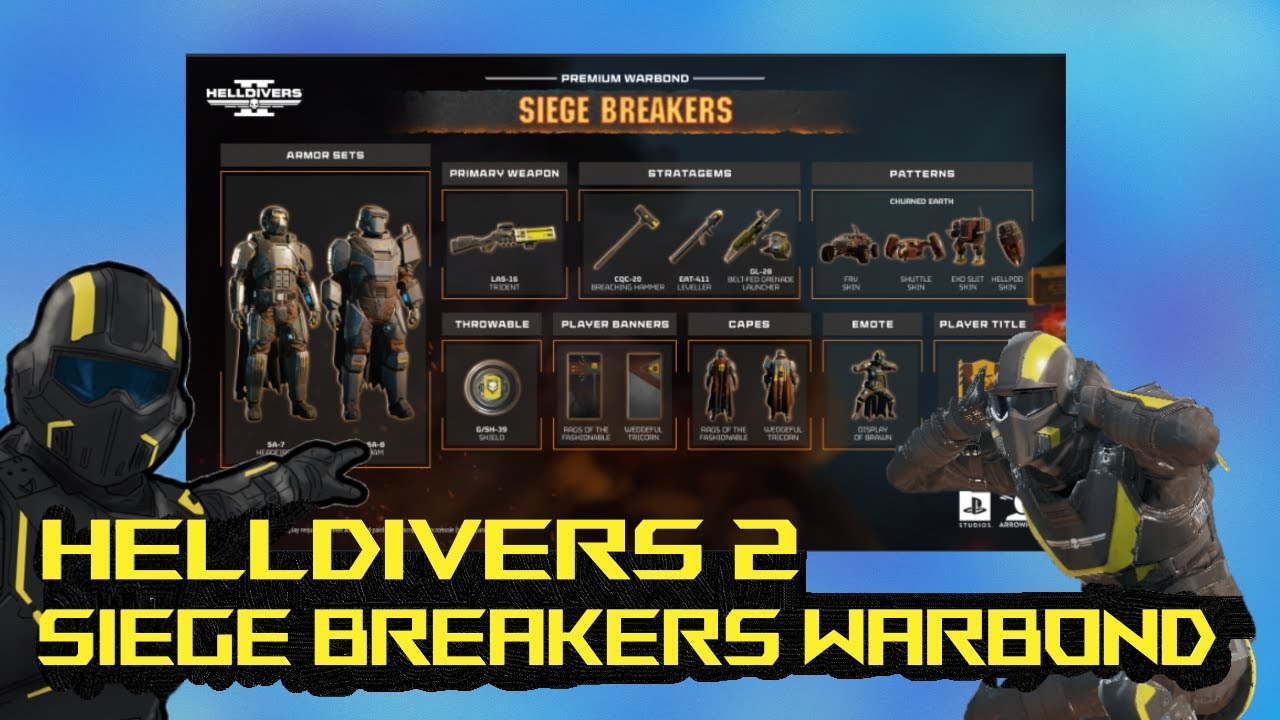 Testing the new Siege Breaker Warbond!