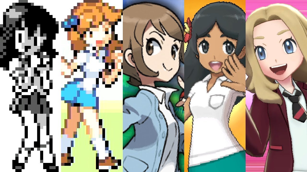【ポケモン】歴代ミニスカート 初代～剣盾【1996～2019】