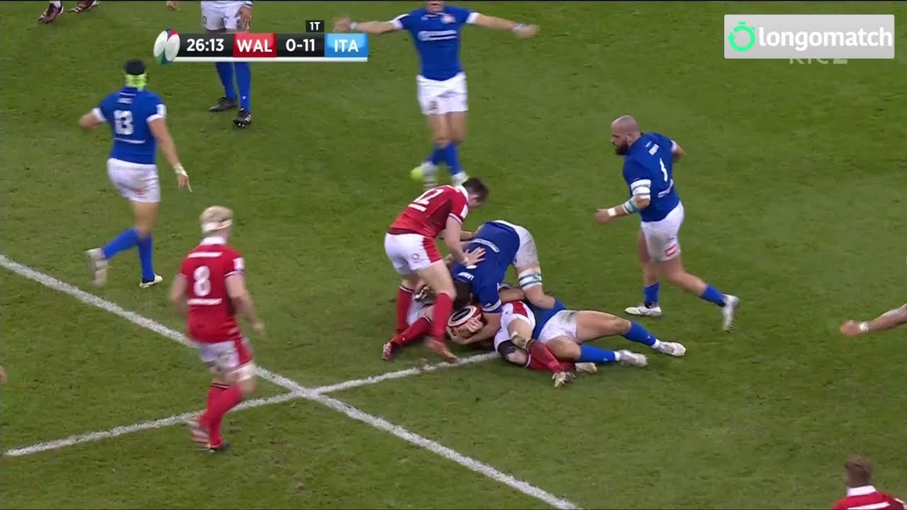 3 MINUTES OF ITALY DEFENDING AGAINST WALES