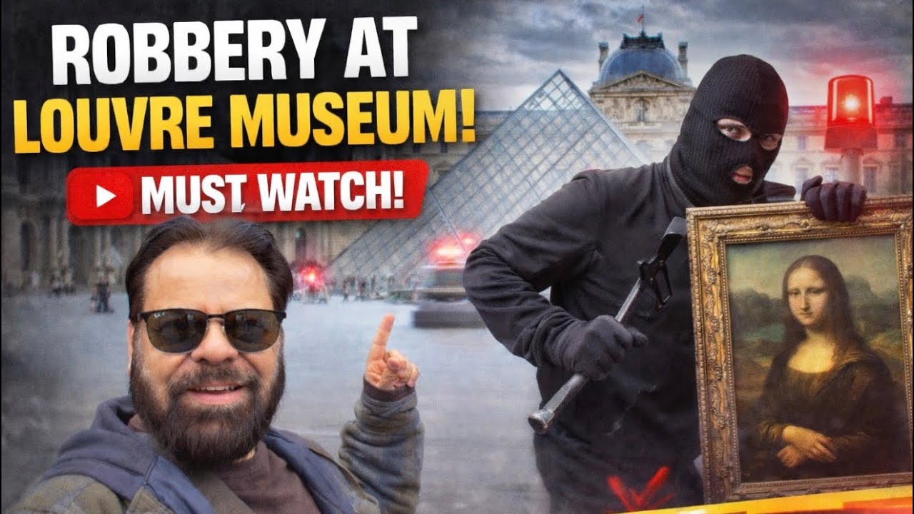 ￼I visited Louvre Museum ￼Paris 2 days before the Grand Robbery 