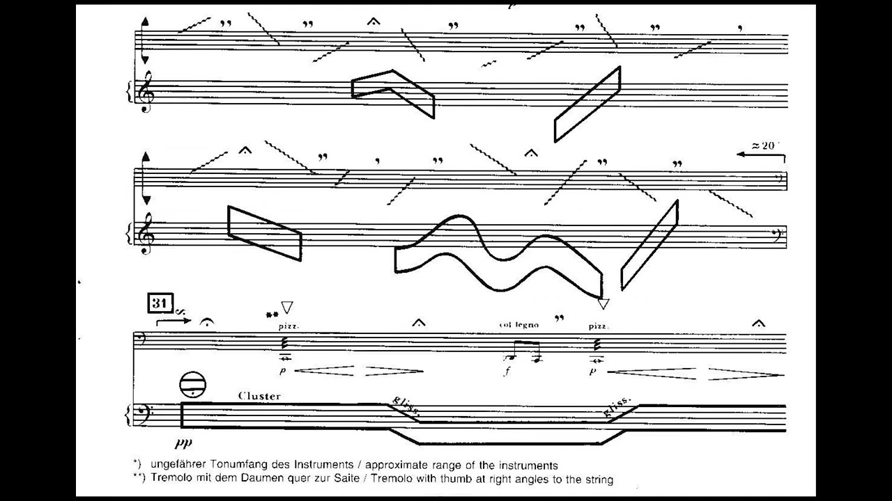 Gubaidulina - In croce (1991) (with score)