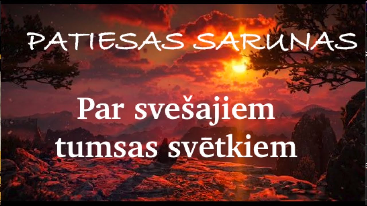 Par sve&scaron;ajiem tumsas svētkiem  ☠️  Tev nebūs dziedāt sve&scaron;u dziesmu !