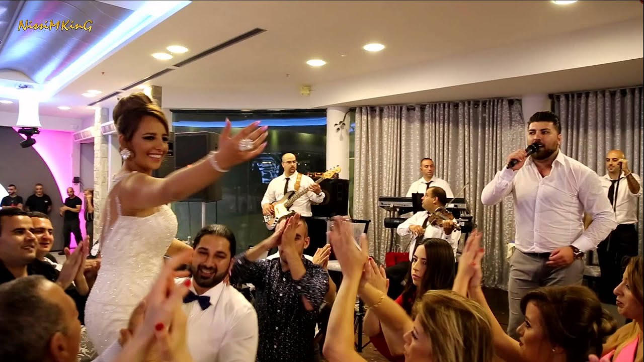 ماندو جريس عالاه آه وآهين سهرة زفاف كارم وسهارى شهلا فسوطه NISSIM KING 2015