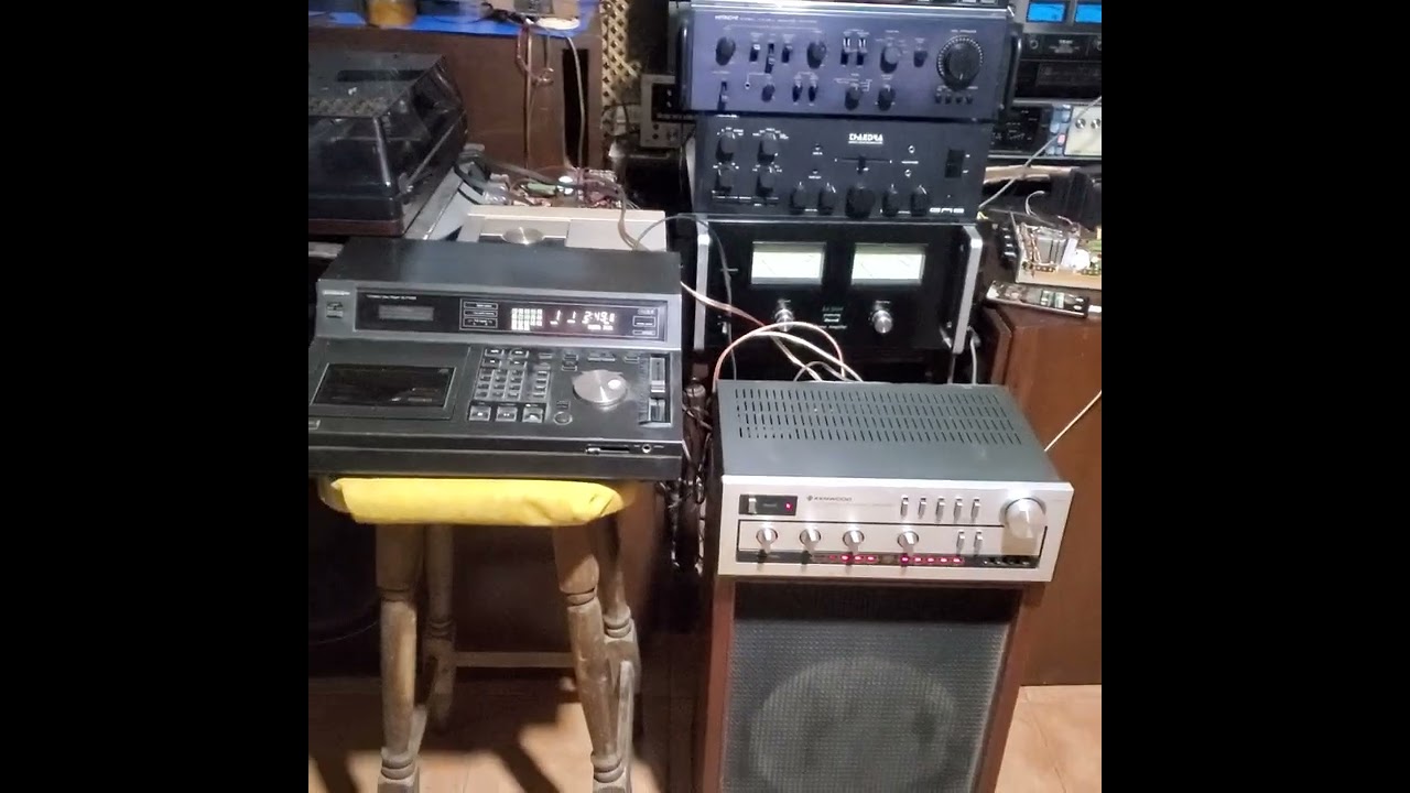 EQUIPOS DE BAJO COSTE CON UN GRAN SONIDO Y MUY  VERSATIL KENWOOD KA 400 HI SPEED !