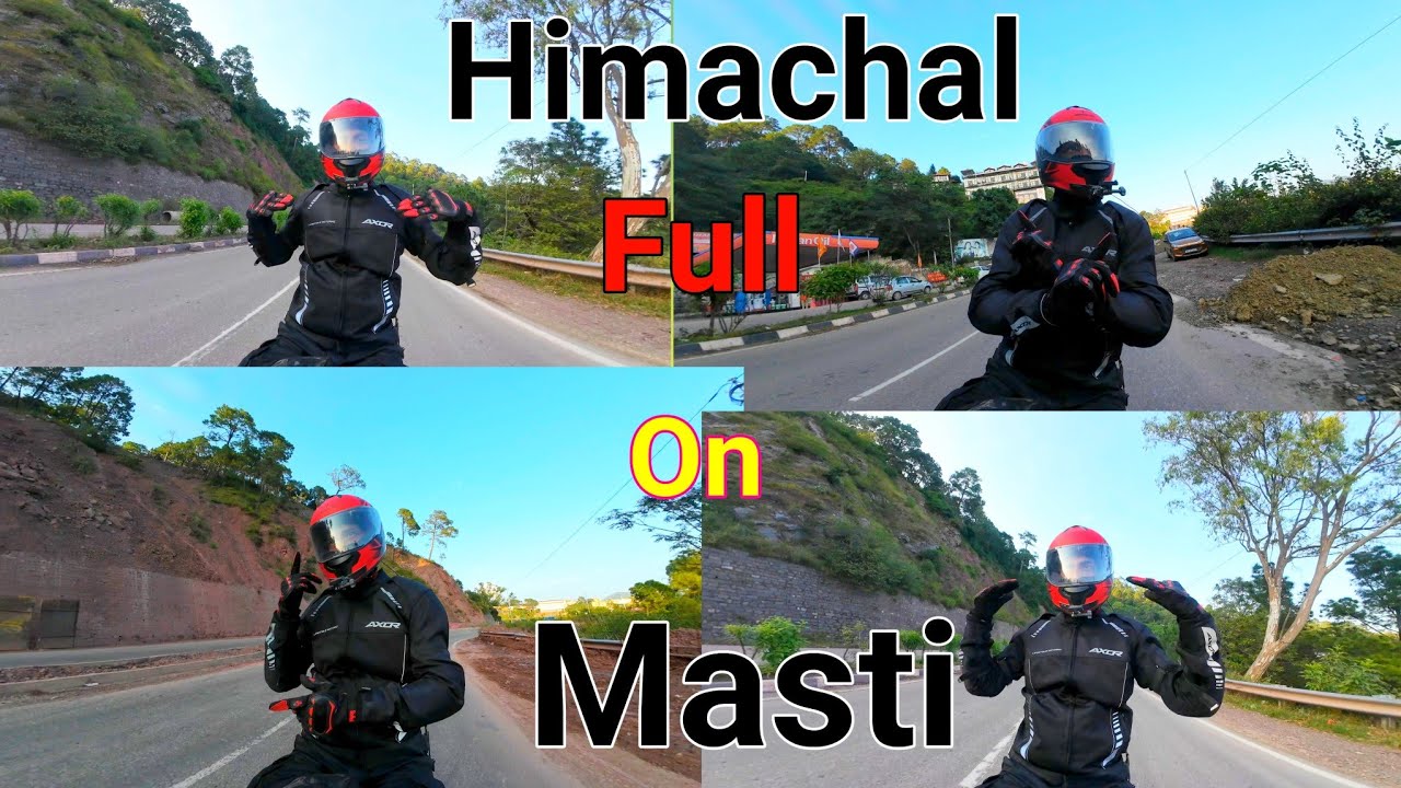 Exploring Himachal Pradesh I Kasauli Bike Ride Adventure I Himachal Tourism