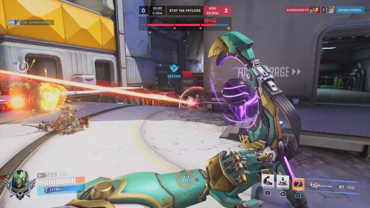Overwatch 2 - We lost. But Johnny Diesel got the Play Of The Game.
