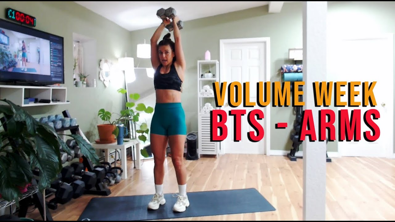 BTS/ARMS - НЕДЕЛЯ ОБЪЕМА - ТРЕНИРОВКА С САРОЙ