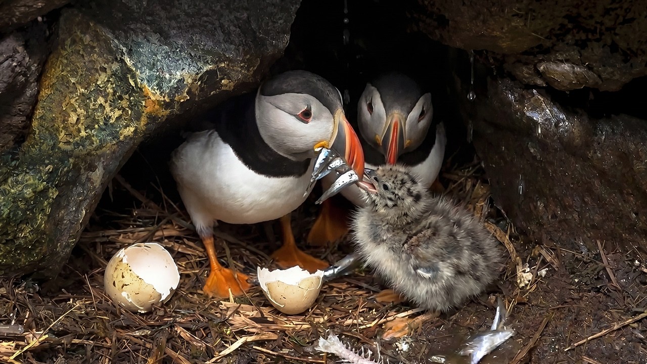 Watch Atlantic Puffins Survive And Raise Their Young On The North Atlantic&rsquo;s Most Dangerous Cliffs
