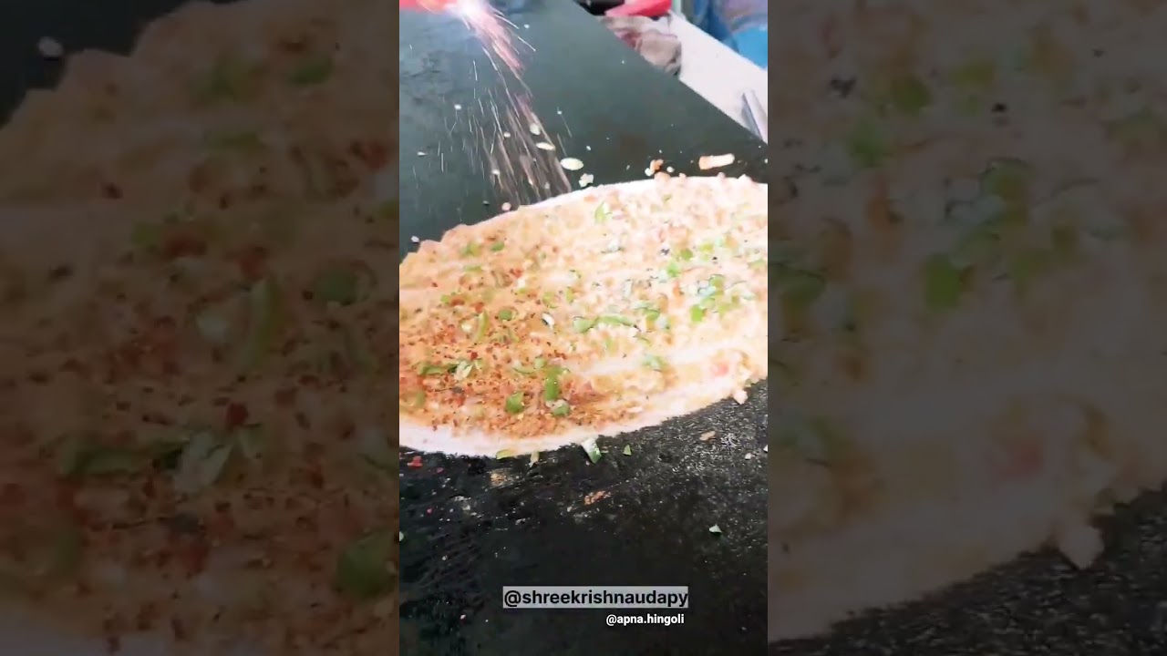 hyderabadi Dosa in hingoli |shreekrishna udapy|foodvlog#indianstreetfood #hyderabadifood #desifood