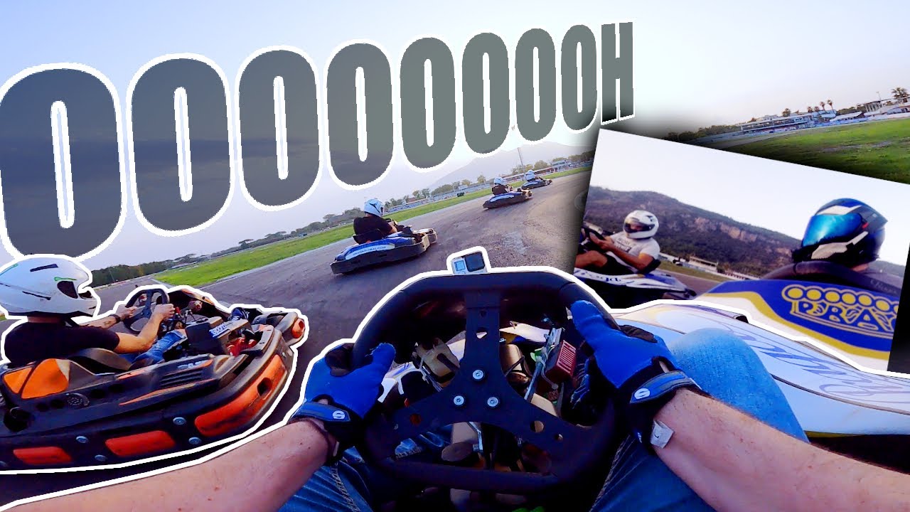 GARA PAZZESCA con i KART! Peggio di Hamilton - Verstappen