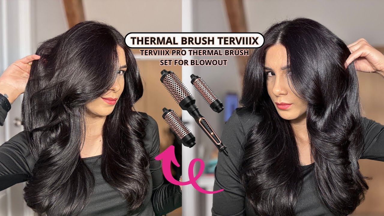 ESCOVA TÉRMICA 3 EM 1 TERVIIIX PRO THERMAL BRUSH BLOWOUT LOOK  | Por @jessicatthings_