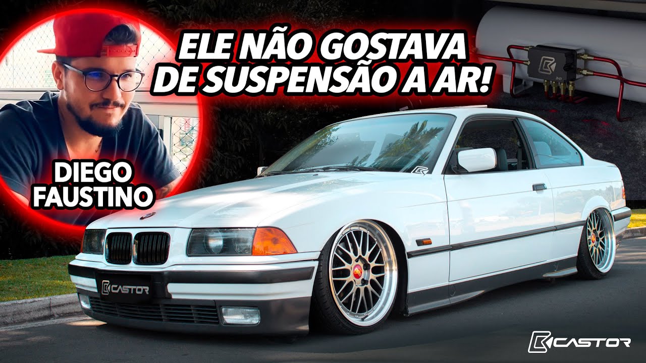 Suspensão a ar na BMW E36 do Diego Faustino! @familia6879 | ＣＡＳＴＯＲ