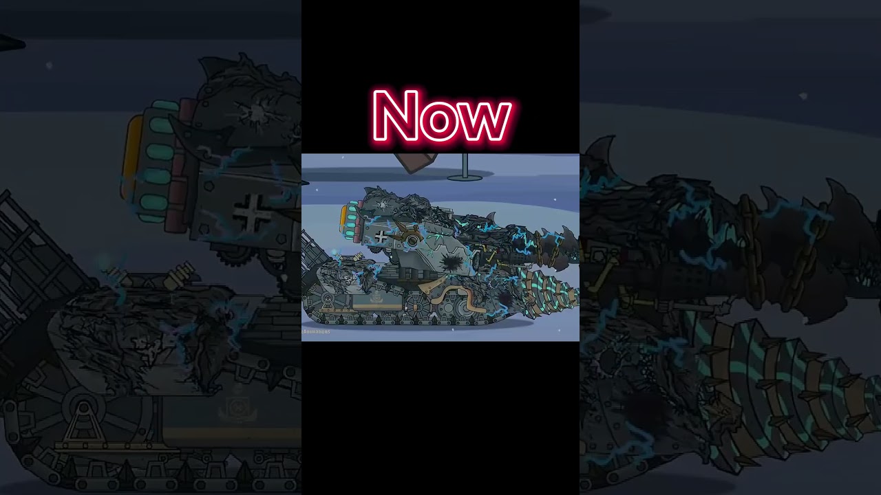 Hybrid Now VS Then |#shorts #homeanimations #tanks #edit
