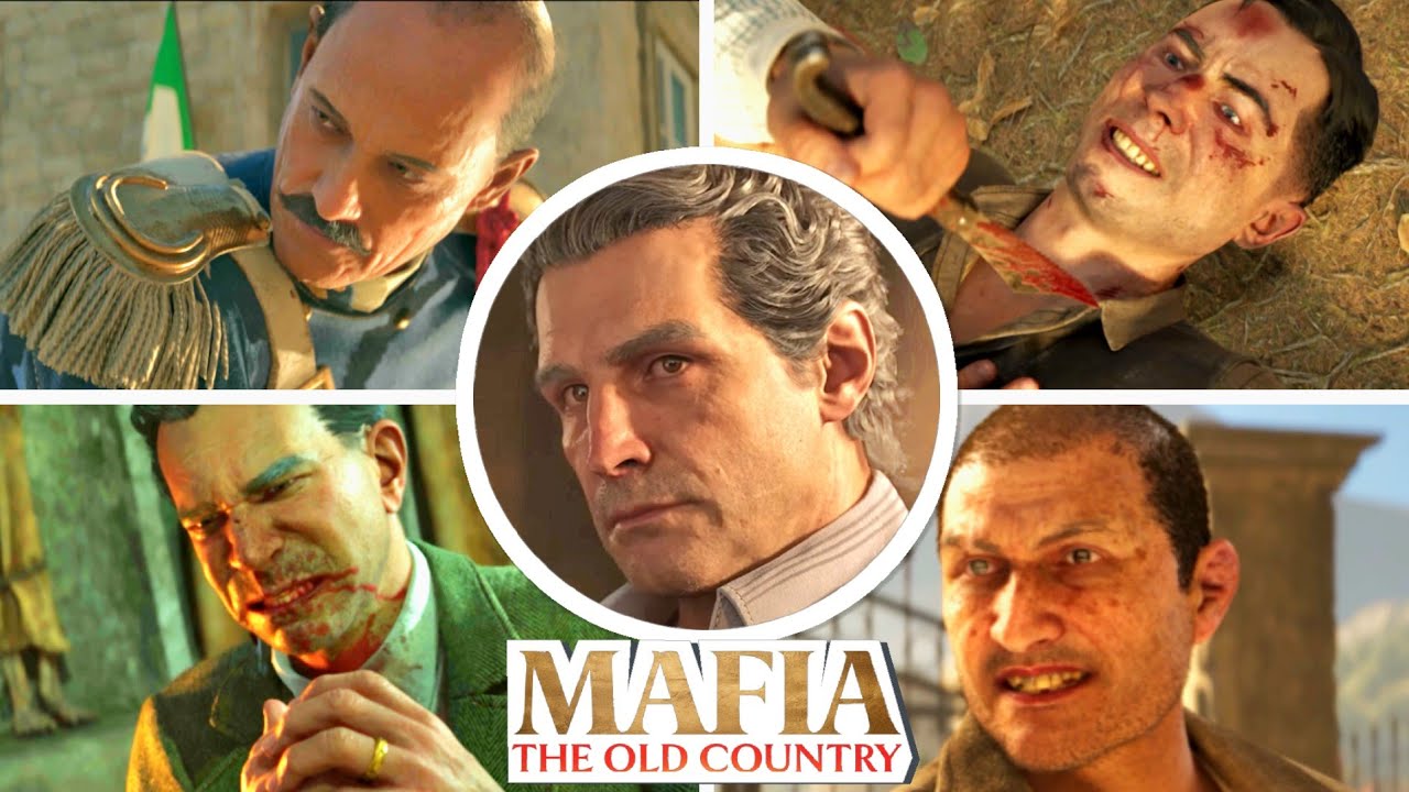Mafia The Old Country - All BOSSES & Endings (4K60FPS)