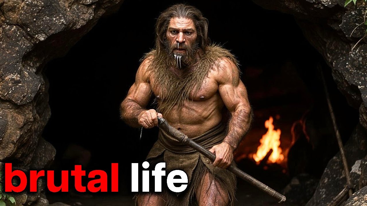 What Was Life Like for the Average Caveman | HISTORY FOR SLEEP