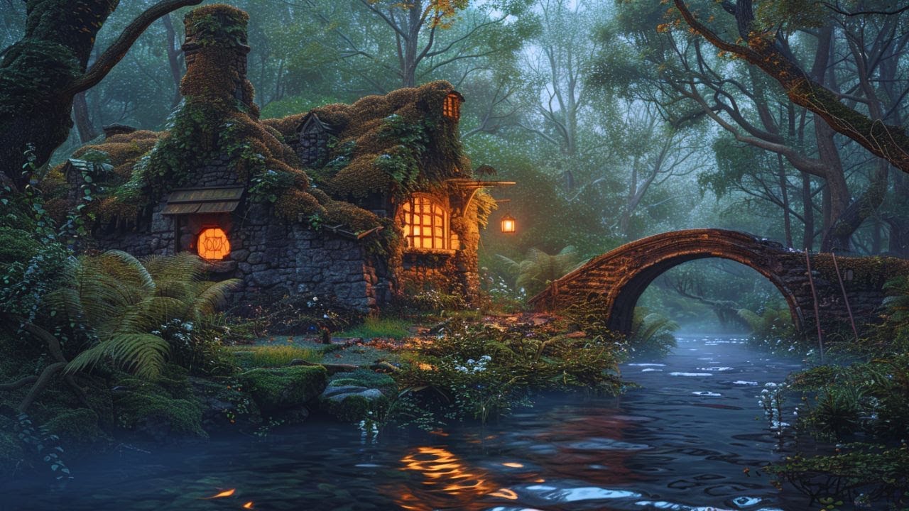 Enchanted Celtic Cottage – Spiritual Healing Music – Calm Fantasy Ambient for Relaxation
