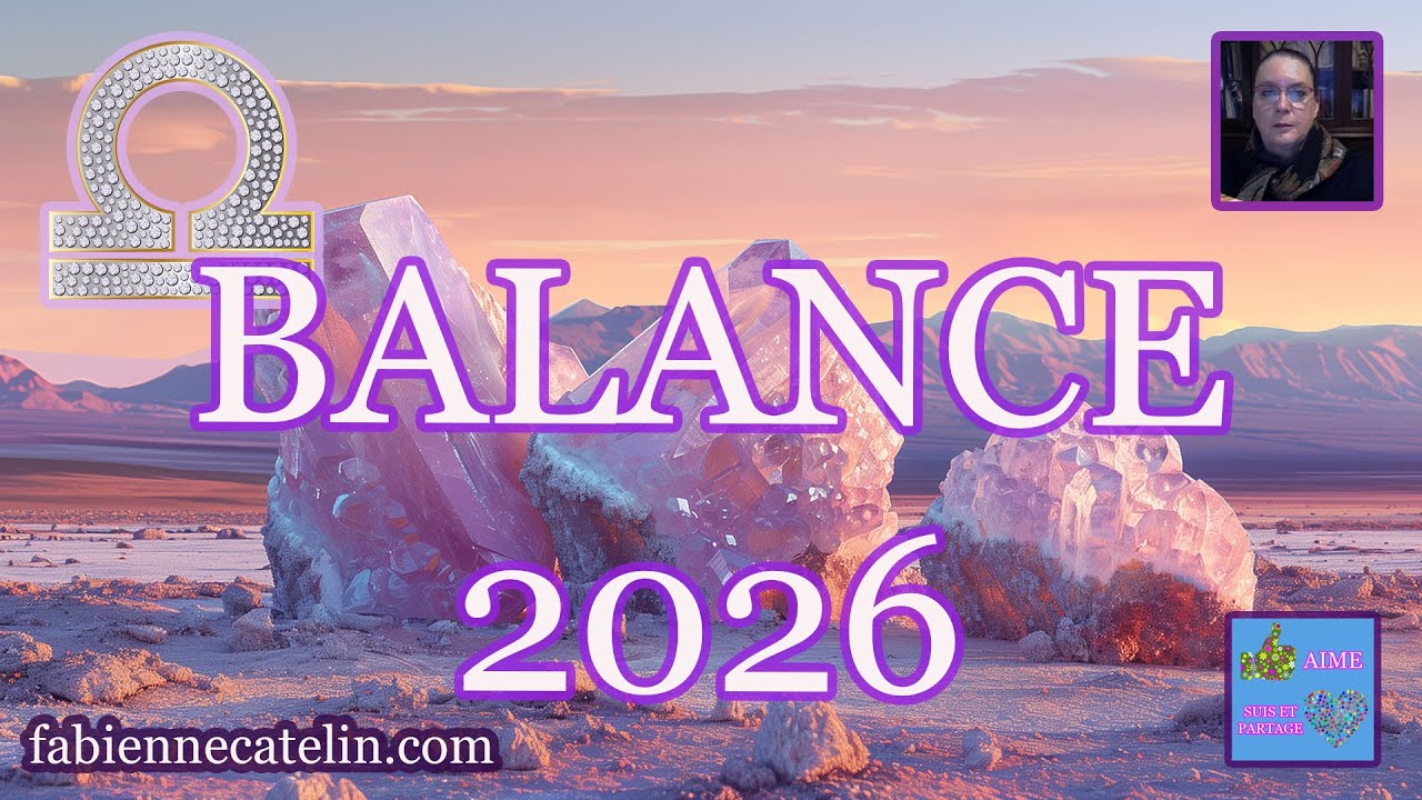 ♎BALANCE♎VOTRE ANNEE 2026 ❤️🌞mois par mois !❤️🌞