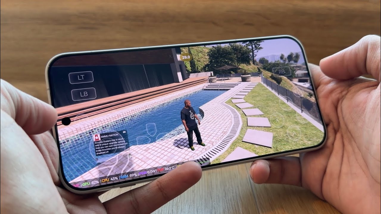 OnePlus 15 GTA V Gaming Test | Snapdragon 8 Elite Gen 5 | PC Emulator
