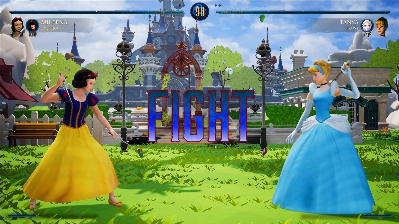 Rapunzel Fights Cinderella in MK1 MOD | Most Violent Princess Battle Ever!