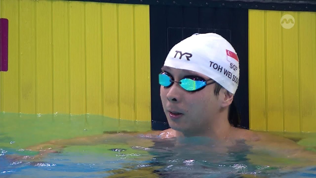 Singapore's Toh Wei Soong finishes 1st in 50m Butterfly A Final! | Para Swimming World Series 2024