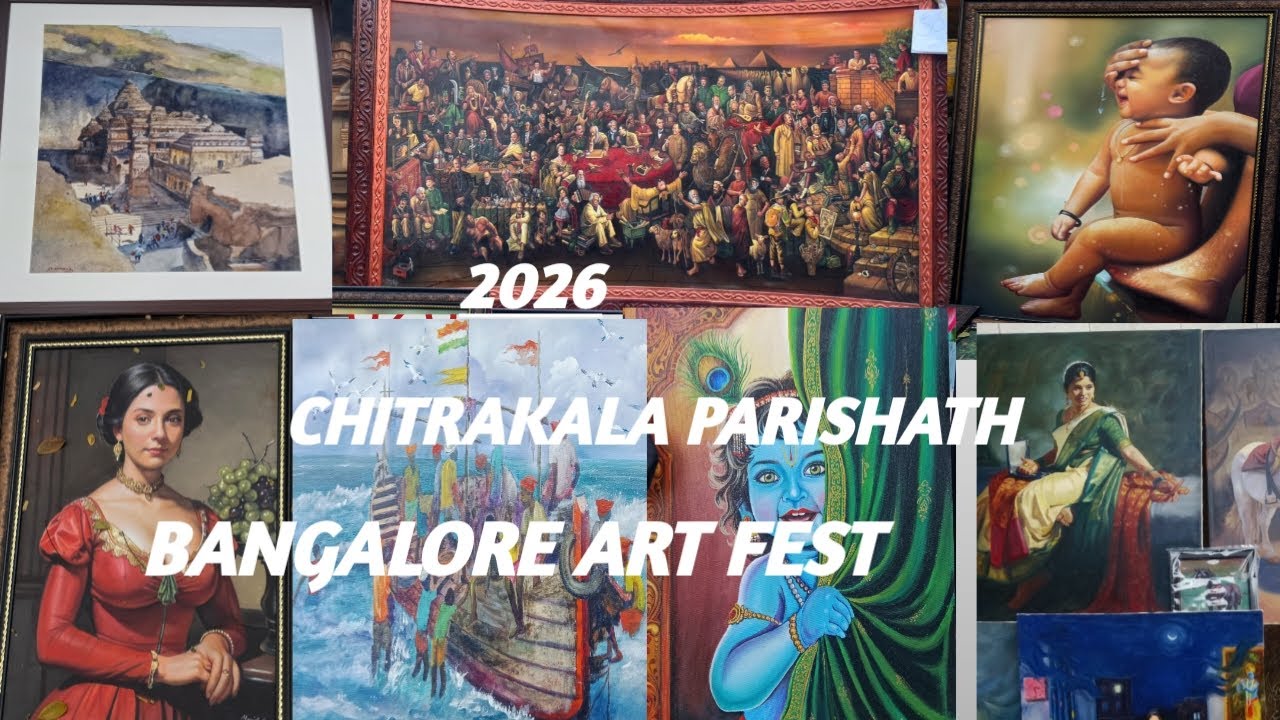 CHITRAKALA PARISHATH 2026 #artist #event #bangalore 