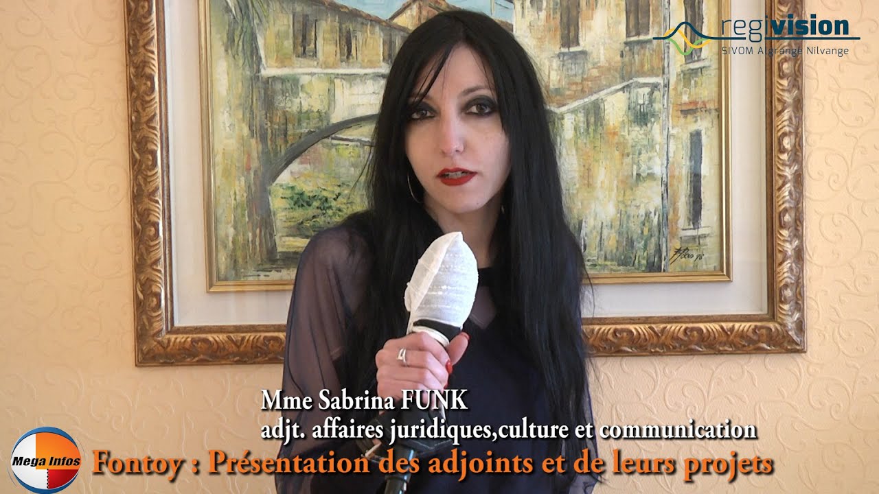 regivision : Fontoy : Pr&eacute;sentation des adjoints : Mme Sabrina FUNK