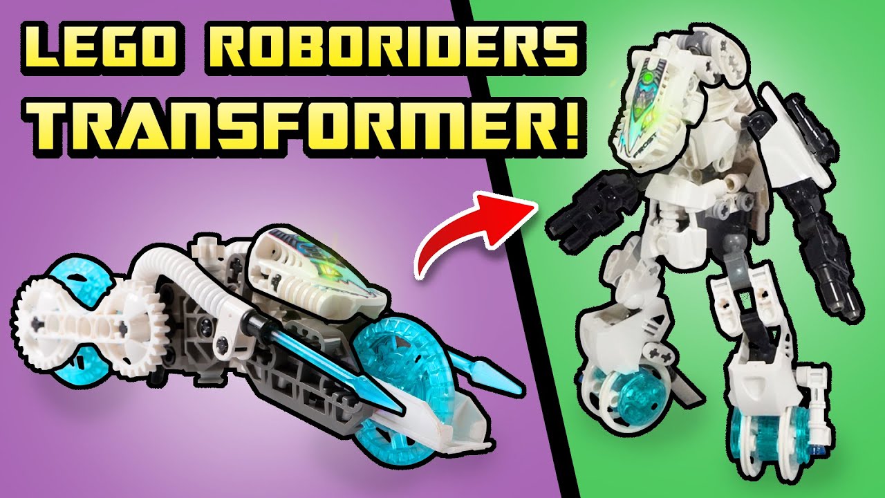 Превращаем набор LEGO RoboRiders в ТРАНСФОРМАТОР