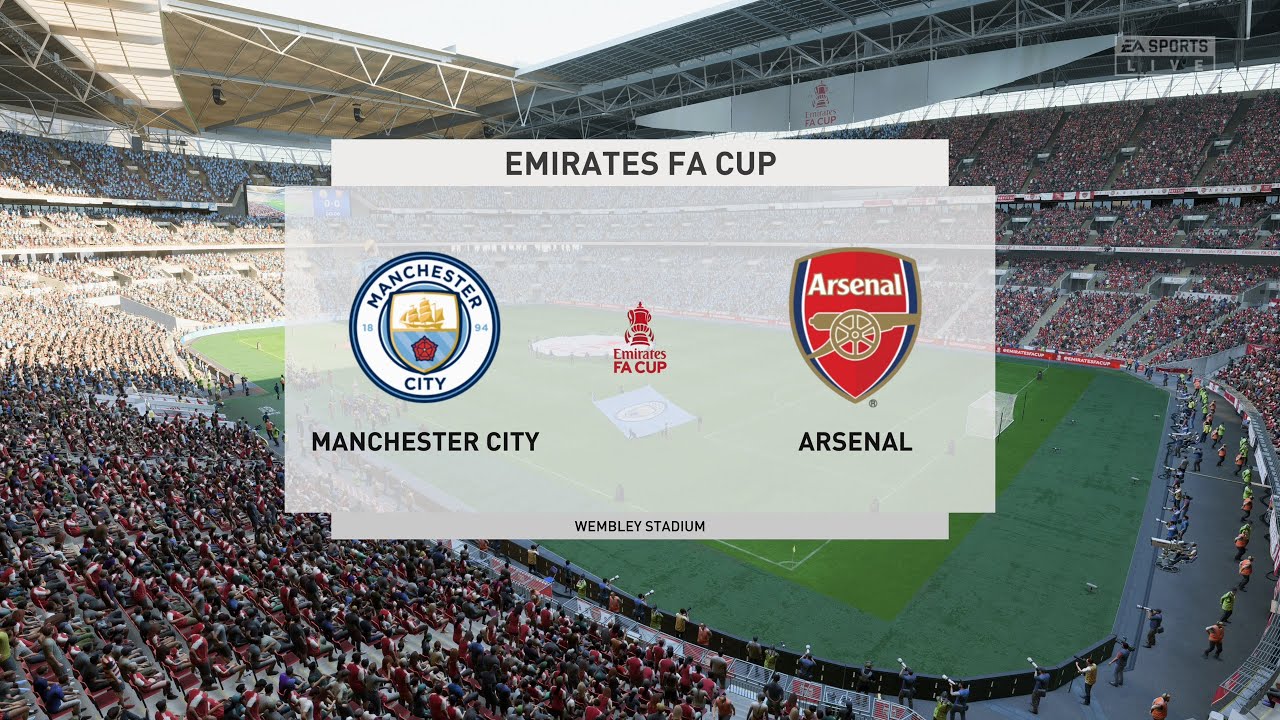 (PS5 / XBSX) FIFA 23 | Manchester City vs Arsenal - FA Cup Final (Full Gameplay)