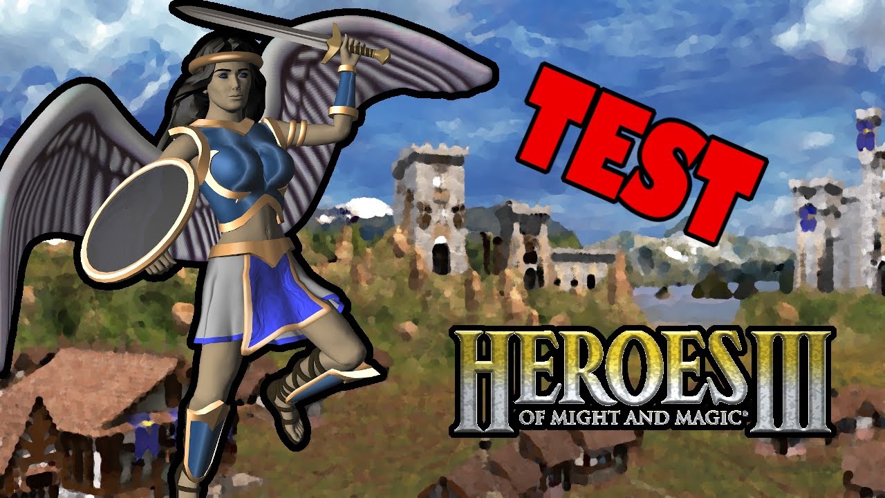 Heroes III Angel (Woman) Model 3D + testing + EXTRA BONUS