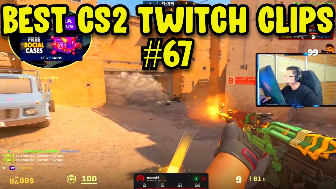 ЛУЧШИЕ ВИДЕОРОЛИКИ CS2 #67 | ЛУЧШИЕ МОМЕНТЫ CS2 НА TWITCH